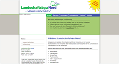 Desktop Screenshot of landschaftsbau-nord.de